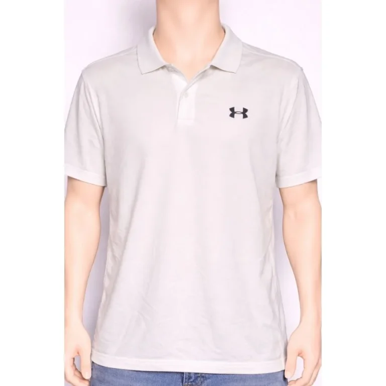 Under Armour White Polo Shirt