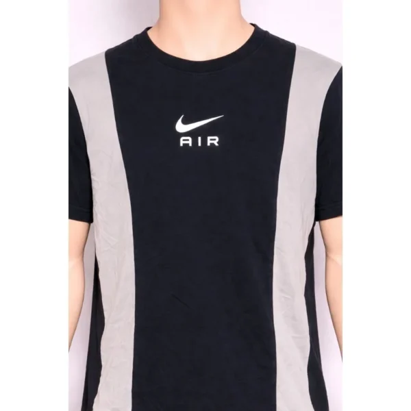Nike Air Panel T-Shirt Black/Grey Size Medium - Image 3