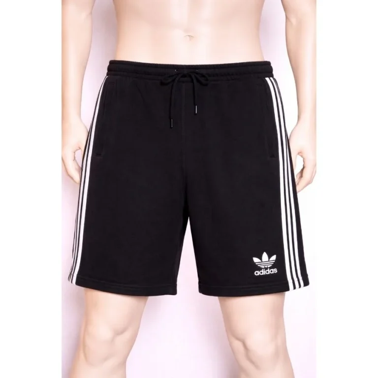 Adidas Black 3-Stripes Shorts