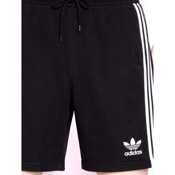Adidas Men’s Black 3-Stripes Shorts XXL - Image 3