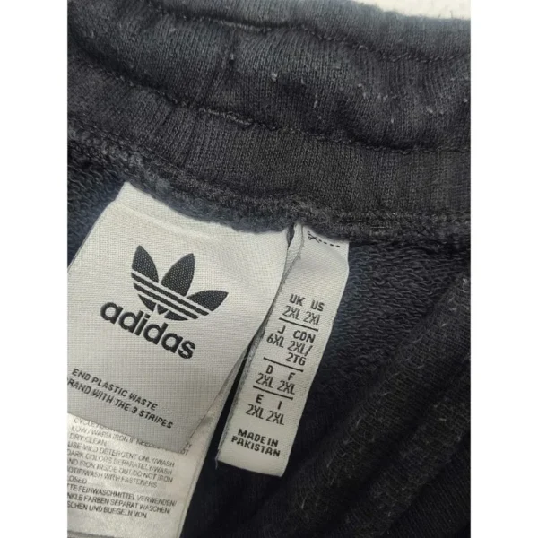 Adidas Men’s Black 3-Stripes Shorts XXL - Image 4
