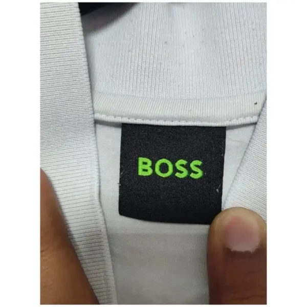BOSS Hugo Boss Men's Logo Polo Shirt - Size Medium - Image 4