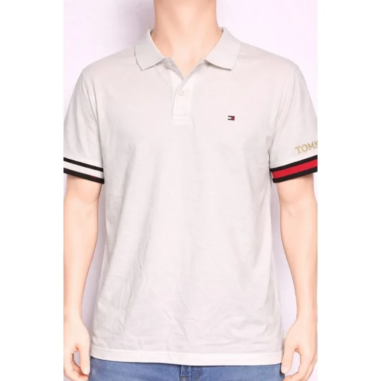Tommy Hilfiger White Polo Shirt
