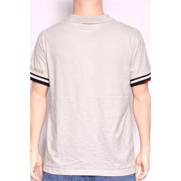 Tommy Hilfiger White Polo Shirt Size Large - Image 2