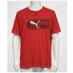 Puma Red Printed T-Shirt
