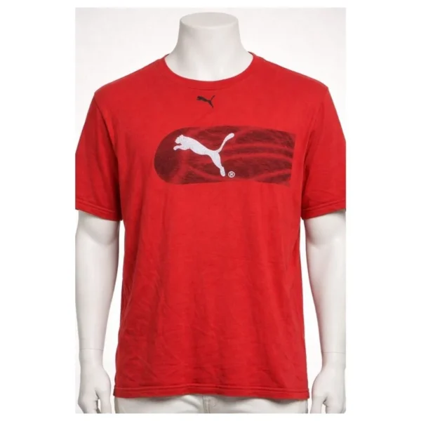 Puma Men's Printed T-Shirt - Size XL - Image 3