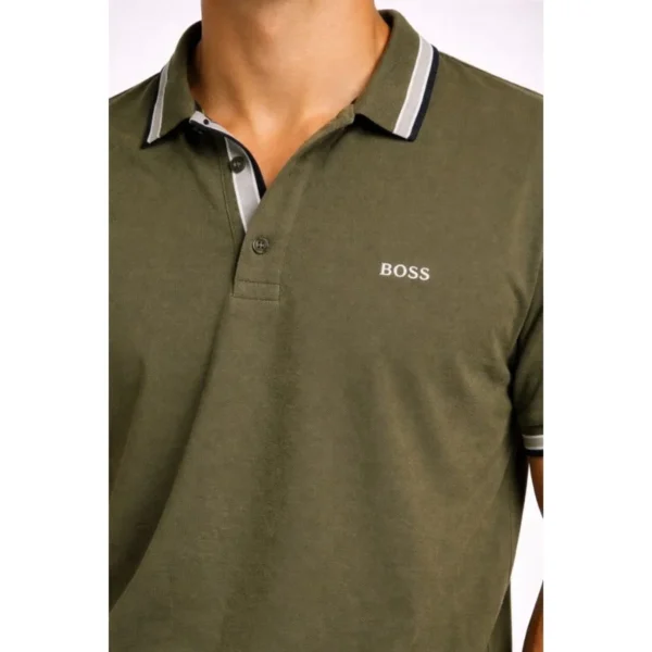 BOSS Men's Regular Fit Polo Shirt - Size Large - Image 3