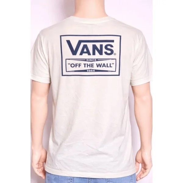 Vans White T-Shirt Size Small - Image 2