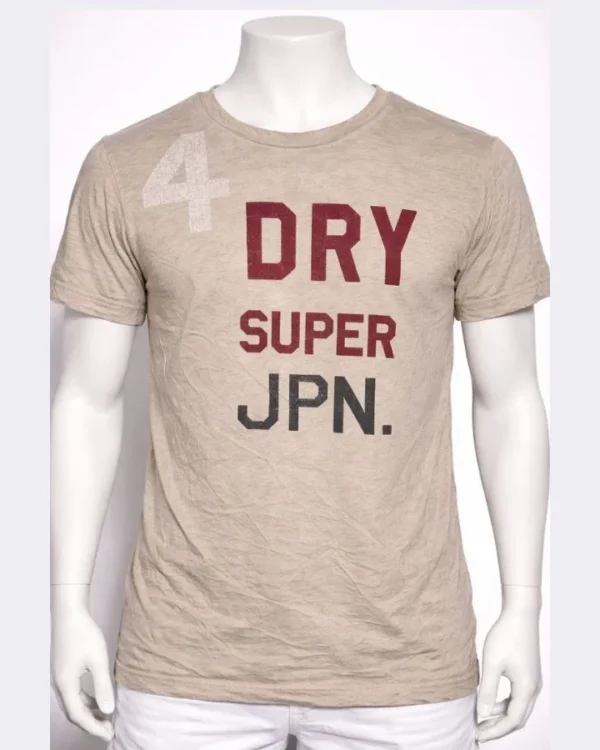 Superdry Men’s Beige Graphic T-Shirt