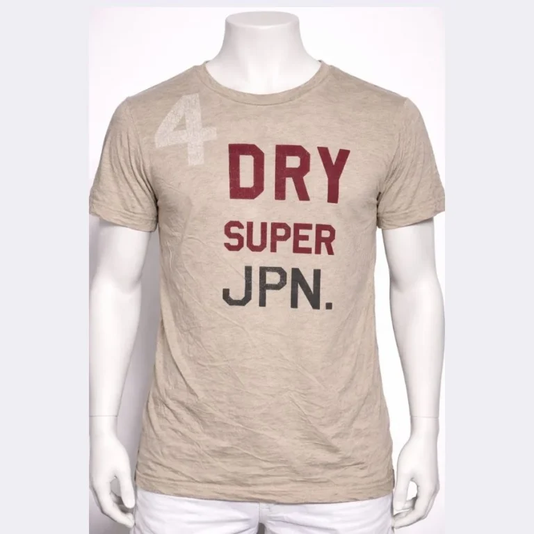 Superdry Men’s Beige Graphic T-Shirt