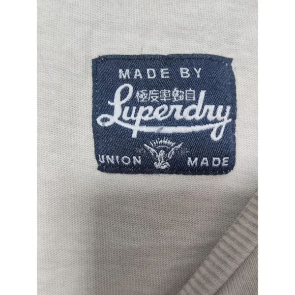 Superdry Men’s Beige Graphic T-Shirt - Image 4