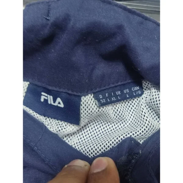 FILA Men’s Navy Sports Shorts Size L - Image 4