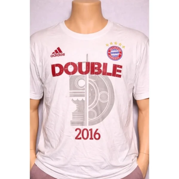 Adidas Men's Double 2016 T-Shirt - Size Large - Image 3